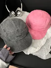 キャップ レディース カップル アメカジ ヴィンテージ ウォッシュ加工 フラットブリム ビッグサイズ 小顔効果 カジュアル