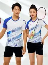 速乾透湿バドミントンウェア【男女兼用・トレーニング・試合用】（セットアップ対応）
