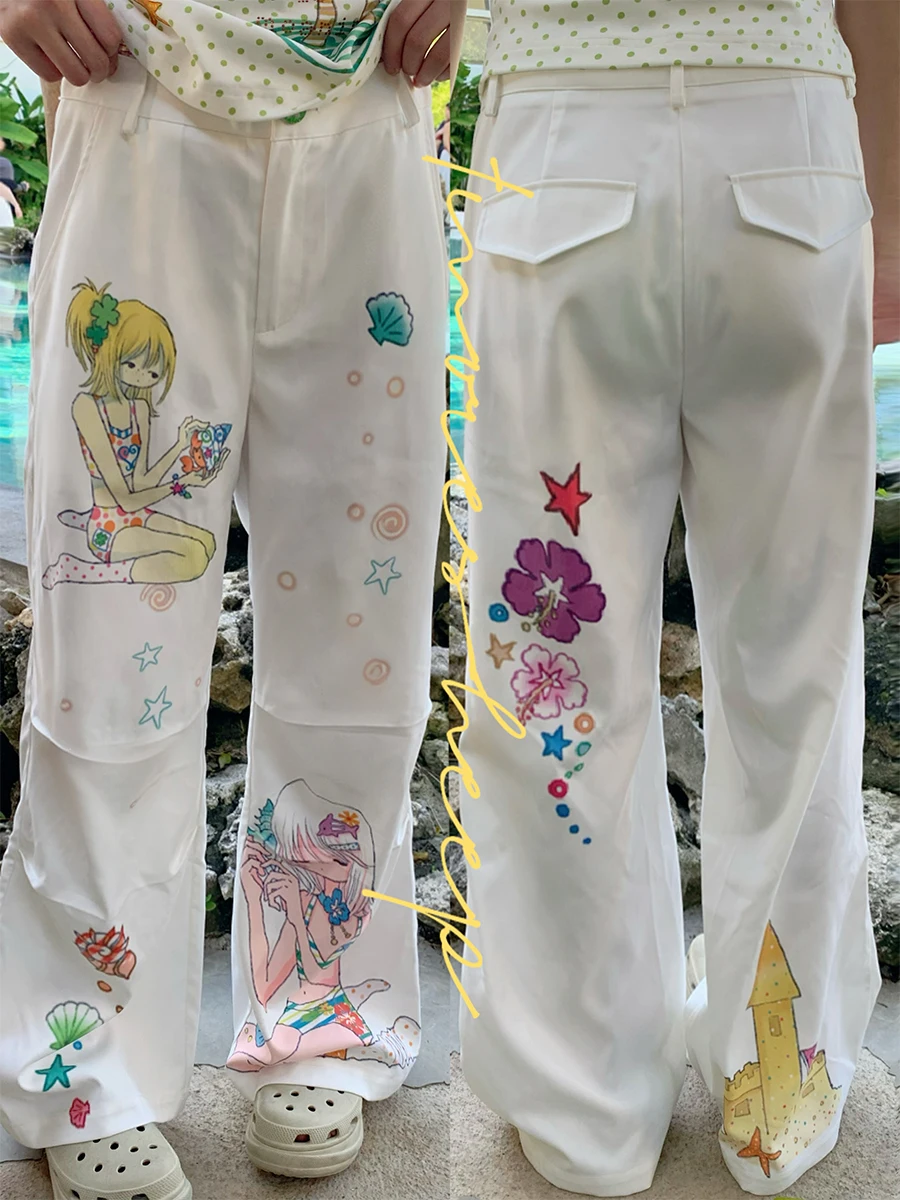アニメ パンツ どう着る？百搭な白いカジュアルパンツで、どんなシーンでも自然にスタイルを完成させる方法