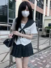 学院風 JK セーラー制服【春夏用・半袖シャツ】