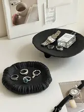 レトロ風陶器収納ボックス【ジュエリートレイ・雑貨整理用・卓上・玄関用】