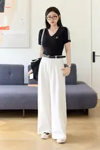 ラフな直線シルエットのデニムパンツ【ゆったりしたフィット感・大きいサイズ・ストレートレッグ】