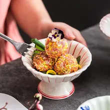 高脚碗 デザート用【洗練されたデザイン・日本風・おしゃれな食器・スナック皿】