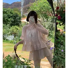 リゾートスタイルの大きいサイズ半袖シャツとショートパンツ【リエサール・リボ  ン付き・夏用】（セットアップ対応）