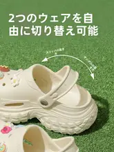通気性に優れた女性用サンダル【厚底・防滑・デザイン】