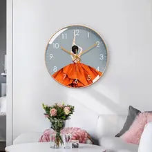 おしゃれな静音壁時計【自動設定・ヨガスタジオやリビング用・モダンデザイン】