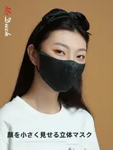 桑蚕絲製フェイスマスク【紫外線カット・軽量・女性用】