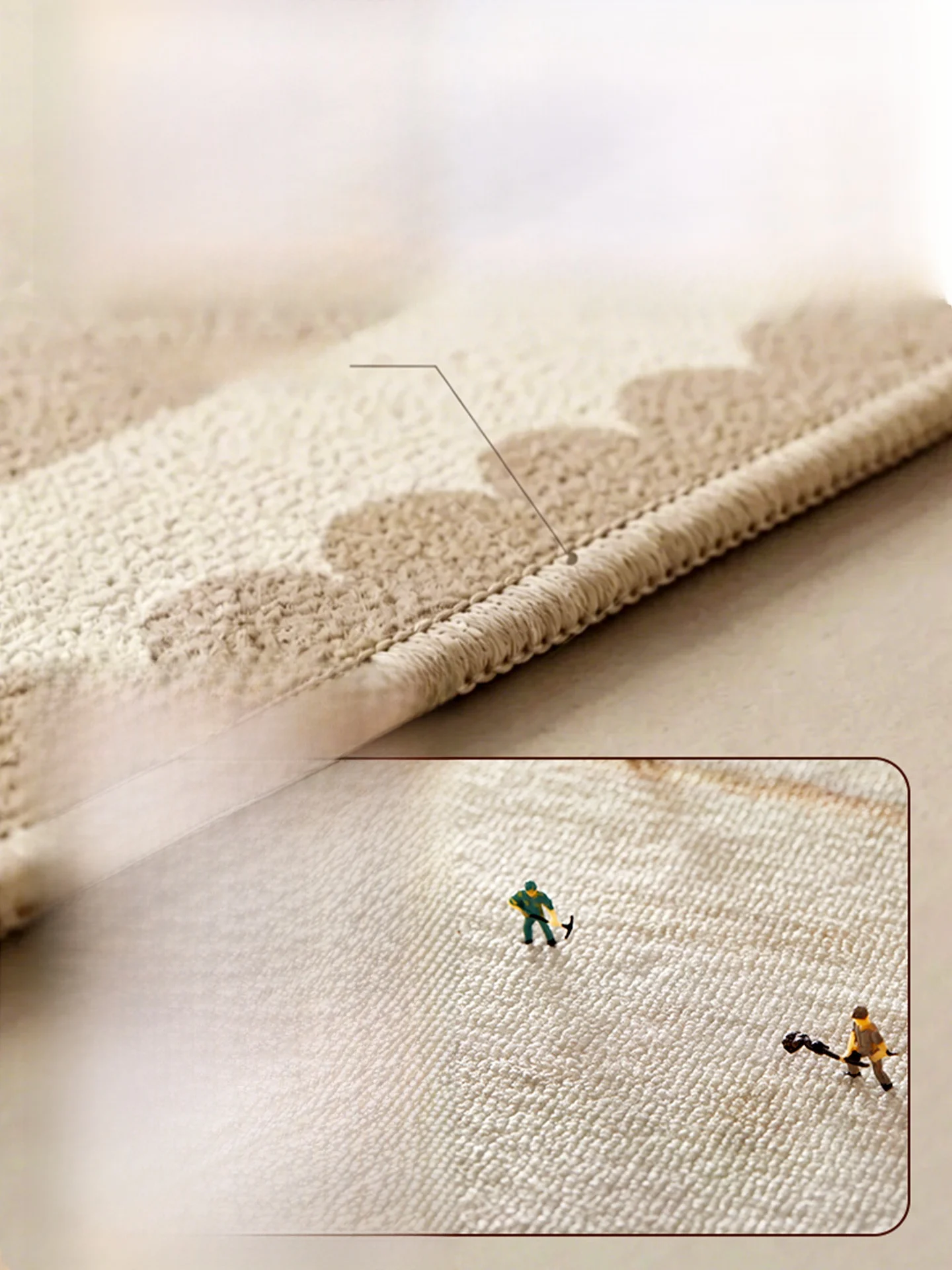 防滑機能付き正方形ラグ：書斎での静音・吸音性能と設置実態