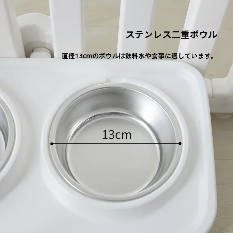 お椀型食器セット：ペット用安定型ダブルボウルの実用性と使い方
