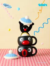 tbh 野獣派コラボ ピングー 陶製マグカップ【大容量・ギフトボックス入り・オフィス用】