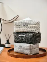 ヴィンテージスタイルの紙ナプキンボックス【リビングテーブル用・軽やかな雰囲気】