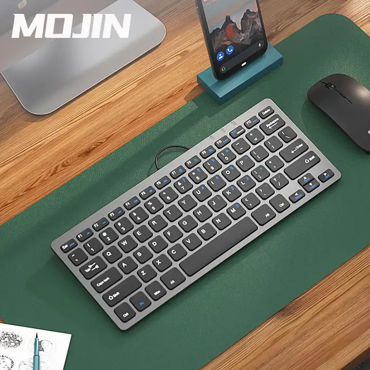 BOW 携帯型ワイヤレスキーボードとマウスセット【薄型・静音・ノートパソコン用】