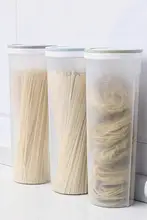 食品用透明密閉容器【大容量のパスタ収納ボックス・多用途・穀物保存】