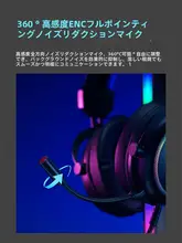 USB接続 ゲーミングヘッドセット【ウィンドウズ対応・ノイズキャンセリング・仮想サラウンド】