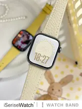 時計ベルト Apple Watch Series 11 12 10 SE Ultra 3 対応 レディース 本革 型押し 通気性 夏 カラフル 上質「iserisewatch」