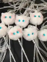 かわいい猫用ファー付きおもちゃ【鈴付き・インタラクティブ・フェリススタイル】