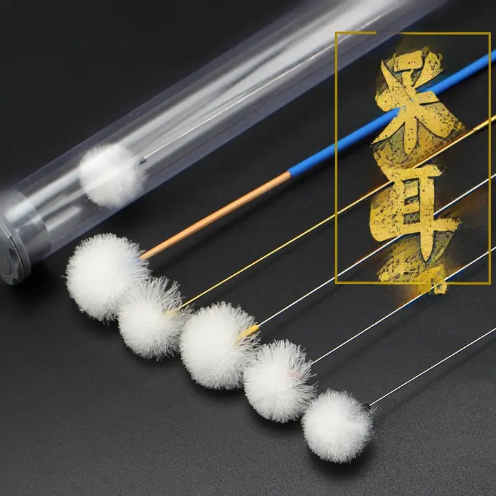 耳掃除用 白鹅绒棒【一本・耳かきツール】