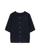 ニットベストカーディガン【レディース・小柄向け・秋用】（セットアップ対応）