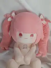 綿素材の座りポーズぬいぐるみ【李天希キャラクター・着せ替え可能・女性へのプレゼントに最適】