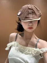 クラシックなデザインのベレー帽【秋冬用・ゆったりとしたシルエット・女性用】
