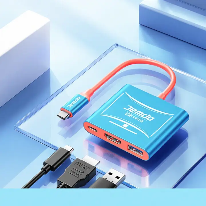 Switch2対応ポータブルドッキングステーション【HDMI変換アダプター・テレビ・プロジェクター接続用・拡張充電アクセサリー】