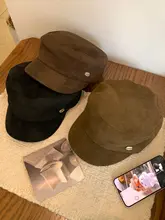 レトロスタイル ベレー帽【平頂・秋冬用・八角形・女性用】