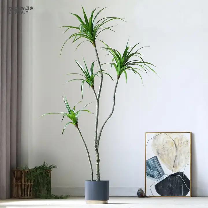 フェイクプランツ ドラゴンブラッドツリー 大型装飾品 インテリア装飾に適した グリーン植物 独特なスタイル
