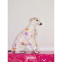 オリジナルプリント小犬用パジャマ【春夏用・二足タイプ・ペット用】