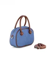 都市スタイルの革製ショルダーバッグ【小型・ボストン型・カジュアル】