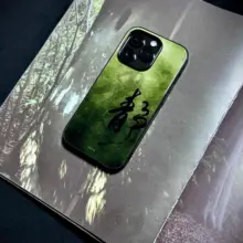 新中式デザインのiPhone用スマホケース【全包型・滑り止め・iPhone対応】