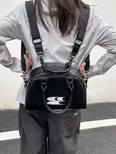 クラシックロゴボストンバッグ【調節可能なショルダーストラップ・多用途】