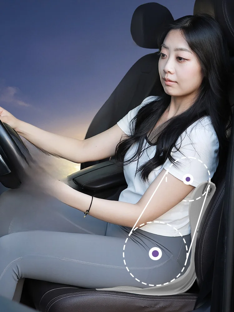 車用運転席腰サポートクッション：ドライバーの長時間運転における快適性向上の実証