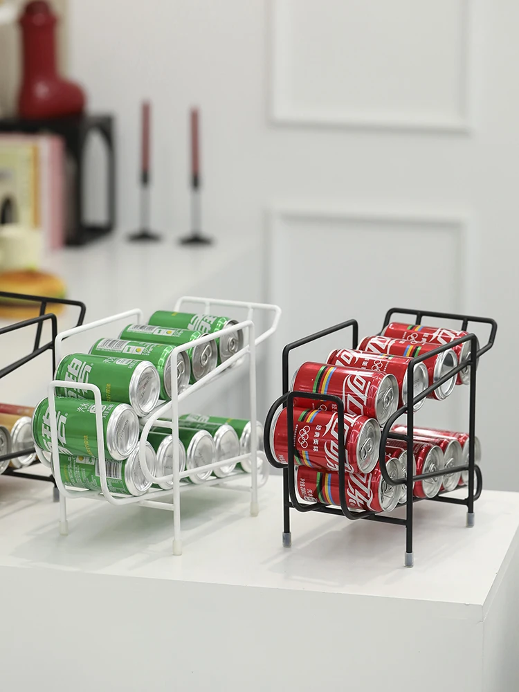 キッチンをスッキリ整理！収納グッズおすすめ｜アイアン製缶飲料ラックの実際の使い方と選び方