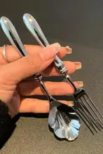 304ステンレス製 ローマスタイルのスプーンとフォーク【軽量・高級感・美しいデザイン】（セットアップ対応）