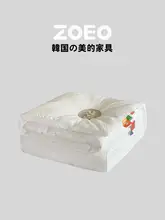 極上の柔らかさの全棉立体浮彫りデザインクッションカバー【星雲風・シンプルスタイル】