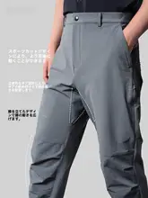 BLACK ICE 防風で耐磨耗性に優れたアウトドアソフトシェルパンツ【登山・ハイキング用・男女兼用】