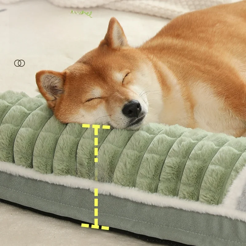 冬用ペットマット：洗濯可能・犬猫兼用・極上の柔らかさ