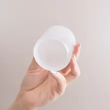 白色ガラスクリーム容器【高級感あり・UVカット・大容量】