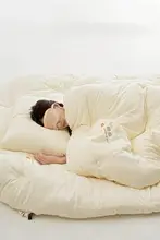 超柔らかい春秋用羽毛風の冬用掛け布団【白鹅绒・暖かい・ベッド用】