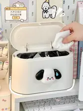 ゴミ箱 デスク用 学生 オフィス 可愛い犬