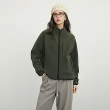 極上の柔らかさ！羊羔絨の軽量化保暖テディコート【男女兼用・秋冬用・カジュアル】