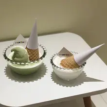 パールエッジガラス製朝食ボウル【フルーツサラダ・アイスクリーム・ヨーグルト用】
