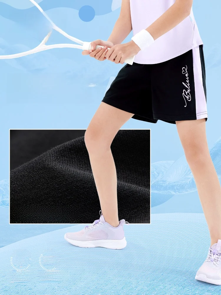 子供用スポーツショートパンツ：通気性と肌触りの良さを実現する夏用モデル
