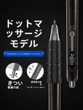 LePens 軽量大容量ボールペン【黒・0.5mm・速乾性・試験用・サインペン】