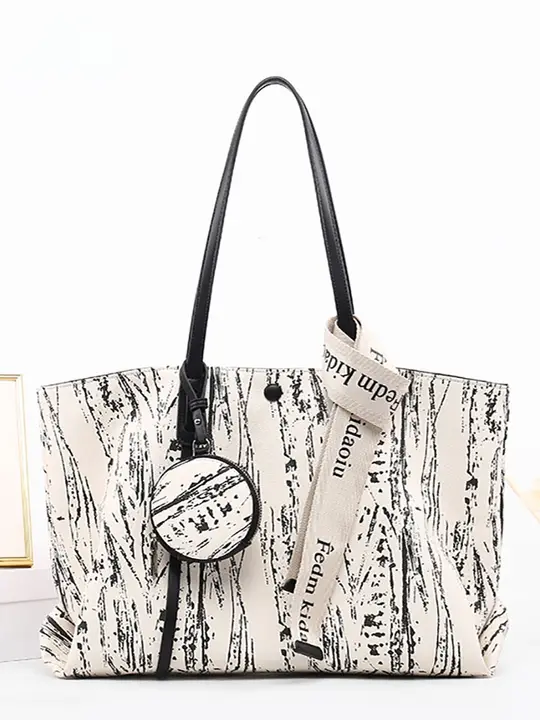 中国香港CKWU レトロライトラグジュアリー＆ハイエンドセンス トートバッグ