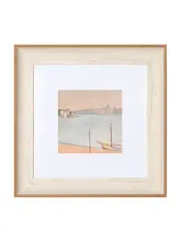 簡約な四角形書道フレーム【壁掛け・子供用ポスターやパズル対応】