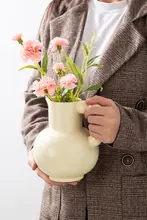 花瓶 北欧 モダンインテリア 食卓リビング 寝室 装飾品 セラミック アート フラワーアレンジメント