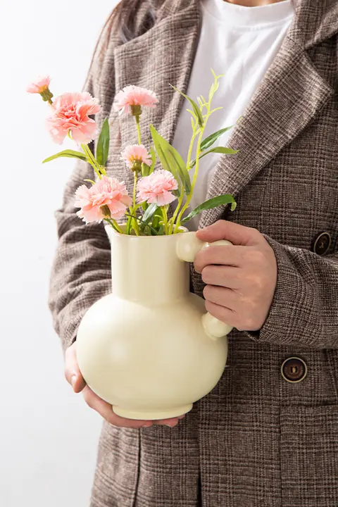 花瓶 北欧 モダンインテリア 食卓リビング 寝室 装飾品 セラミック アート フラワーアレンジメント