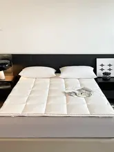 全棉製のやわらかいマットレスカバー【学生用・厚手・シングルサイズ】