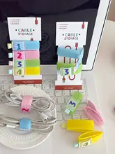 デスク周りをすっきり整理！マジックテープコード収納バンド【データケーブル・電源コード用・防乱設計】